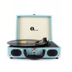 Vintage Blue Turntable/ Vinyl Record Player.